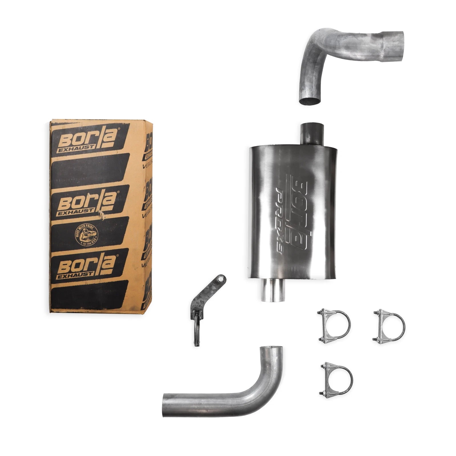 Borla ProXS 2.5" Single Exhaust Kit for Jeep Wrangler (2018–2025)