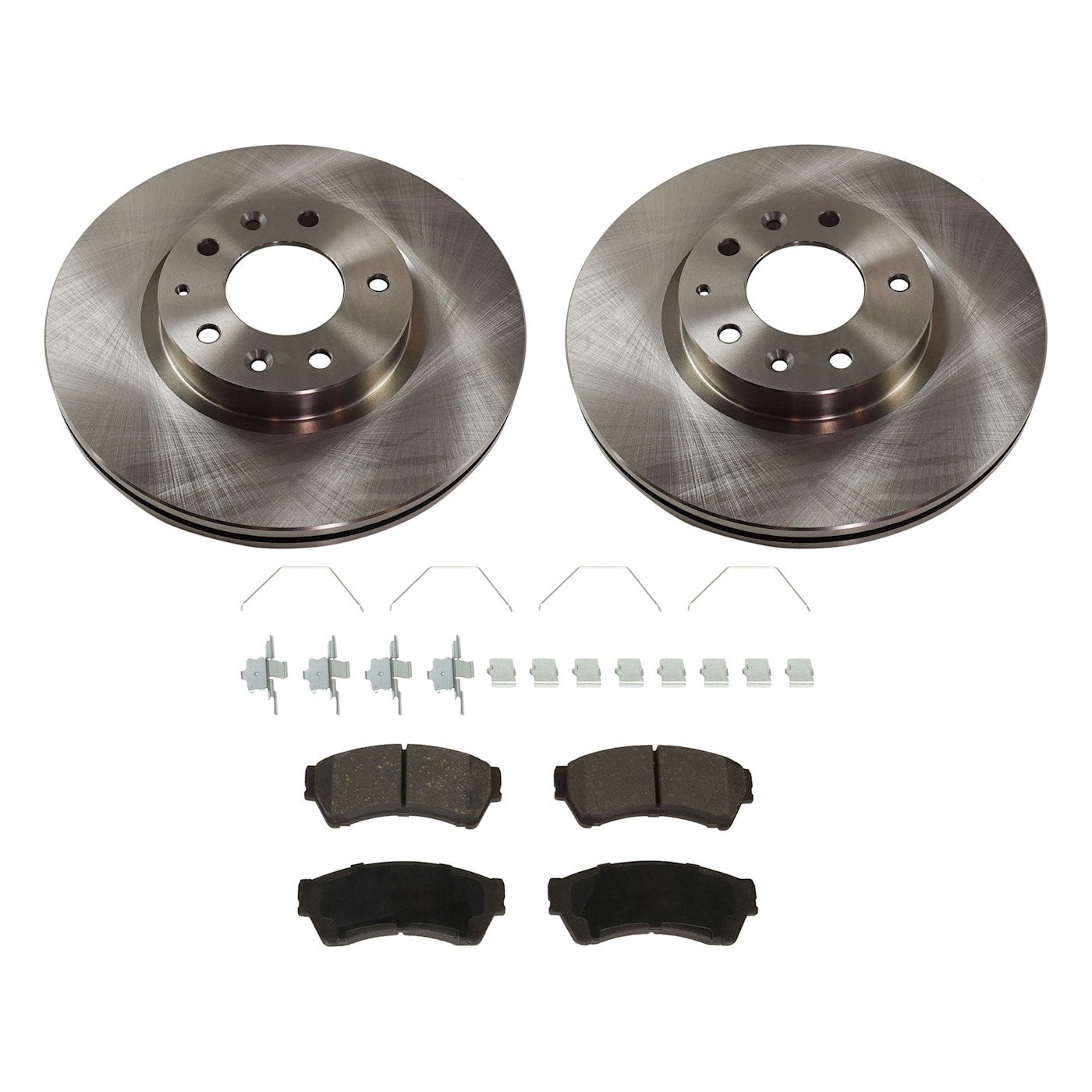 Brake Disc Rotor and Pad Kit for Ford Fusion, Mazda 6 (2006–2013)