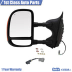 Pair Power Heated Signal Mirrors for Ford F-250 Super Duty (2003–2007)