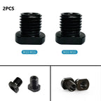 Angle Grinder Converter Set of 2 Black Steel Polishing Adapter Accessories
