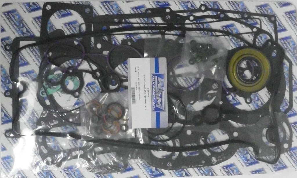 WSM Complete Gasket Kit for Yamaha 1800 FX SHO/FZR/FZS (2008–2010) 007-674