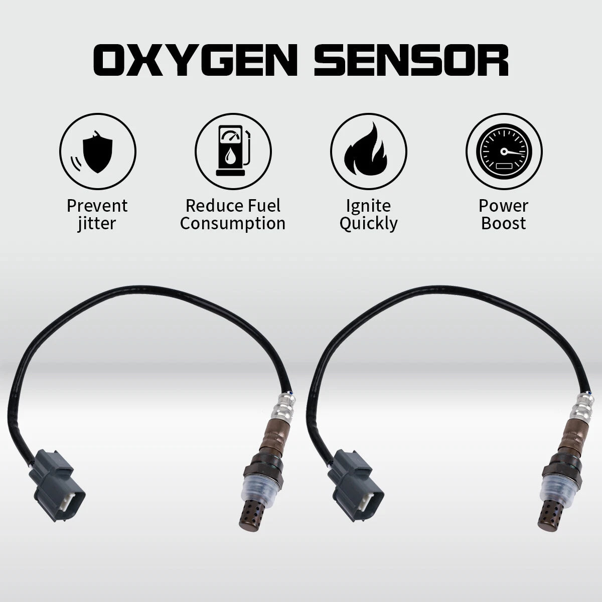 2X Oxygen Sensor for Honda Civic (1996–2000) 1.6L L4 234-4065