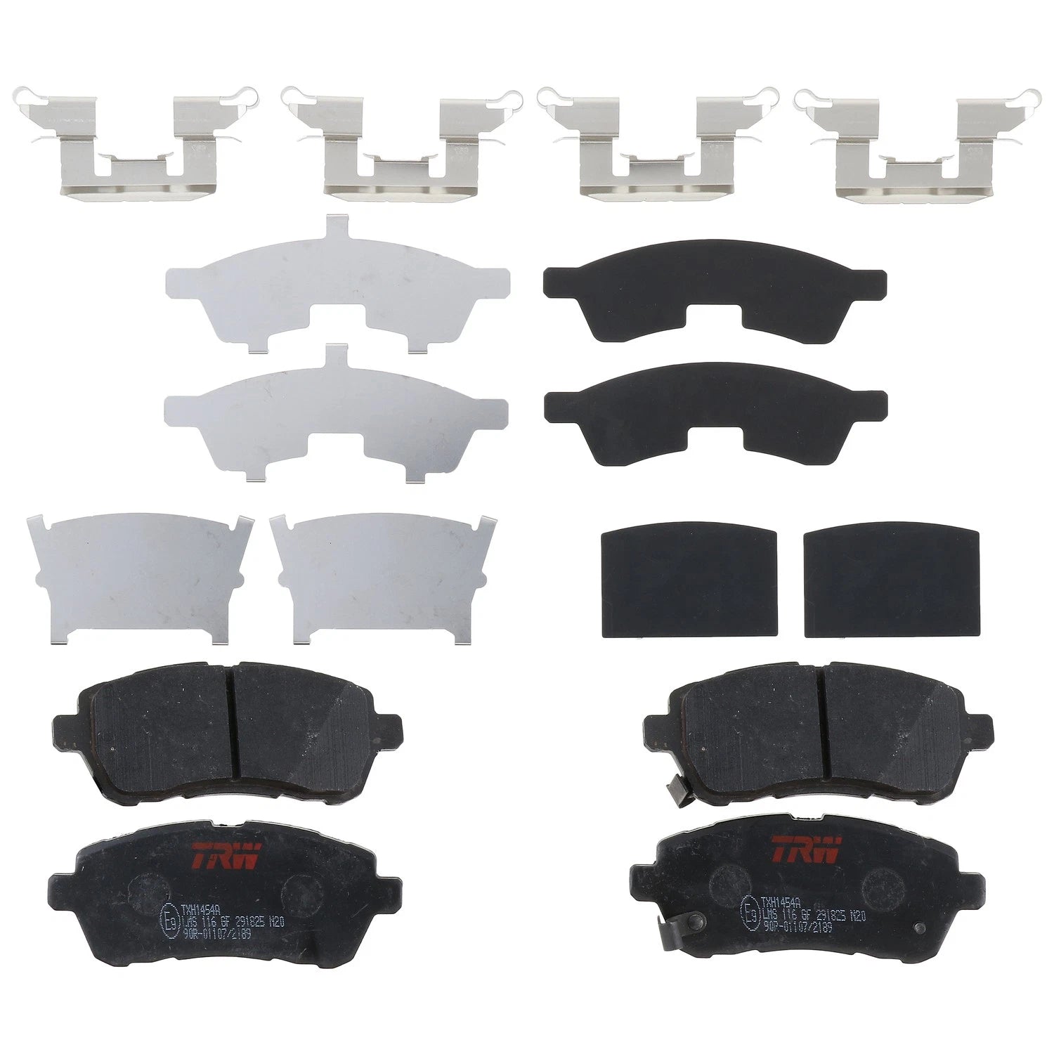 Disc Brake Pad Set for Mazda 2 (2011–2014)
