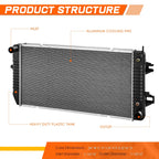 Aluminum OE Style Radiator for Express/Savana 2500-4500 (2006–2022) DPI-2935