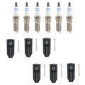 Set of 6 Bosch Platinum Spark Plugs & Denso Ignition Coil Boot Kit for Bravada Envoy (2002–2004)