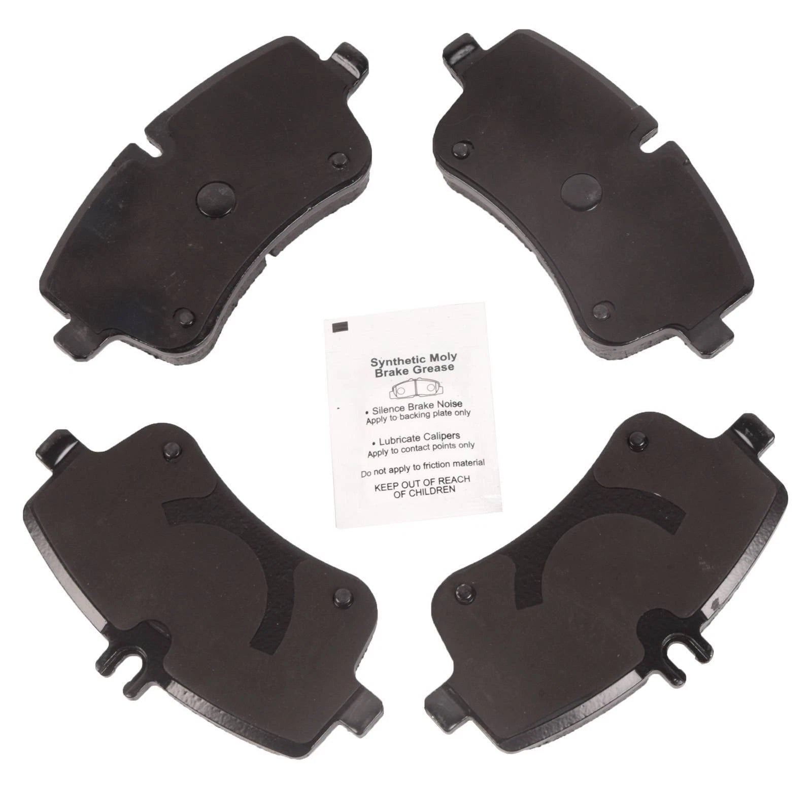 Front Disc Ceramic Brake Pads for Mercedes-Benz C230 C240 SLK280 SLK300 (2001–2009)