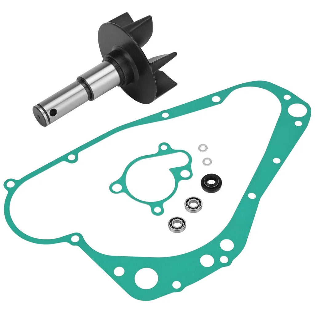 Water Pump Rebuild Kit w/ Impeller Shaft for Suzuki RM250 RMX250 (1989–1998)