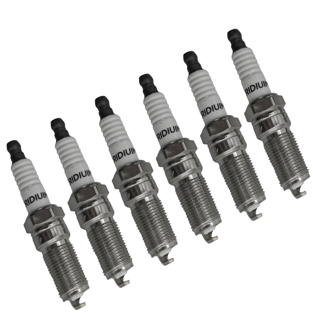 Set of 6 Iridium & Platinum Spark Plugs for Ford F-150 (2015–2021)