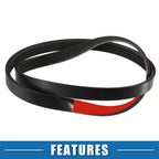 Set of 1 Serpentine Belt for Hyundai Elantra (2011–2016) No. 977132D100, 2521223721