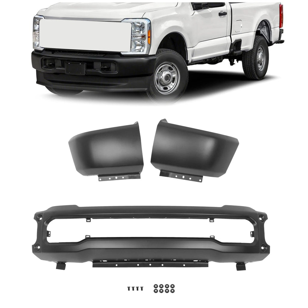 Front Bumper Face Bar Steel for Ford F-250 F-350 (2023–2025)