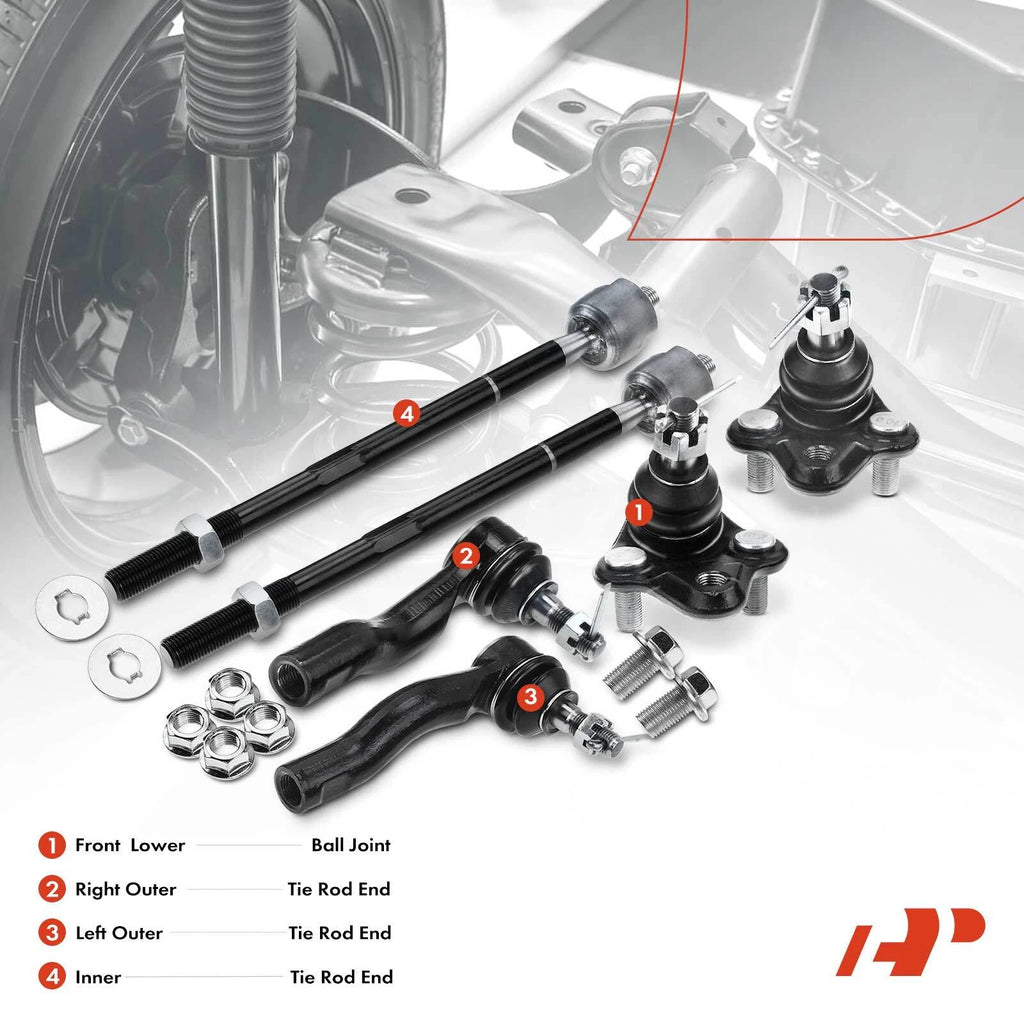 Front Lower Ball Joint Tie Rod for Toyota RAV4 (2001–2003) 2.0L