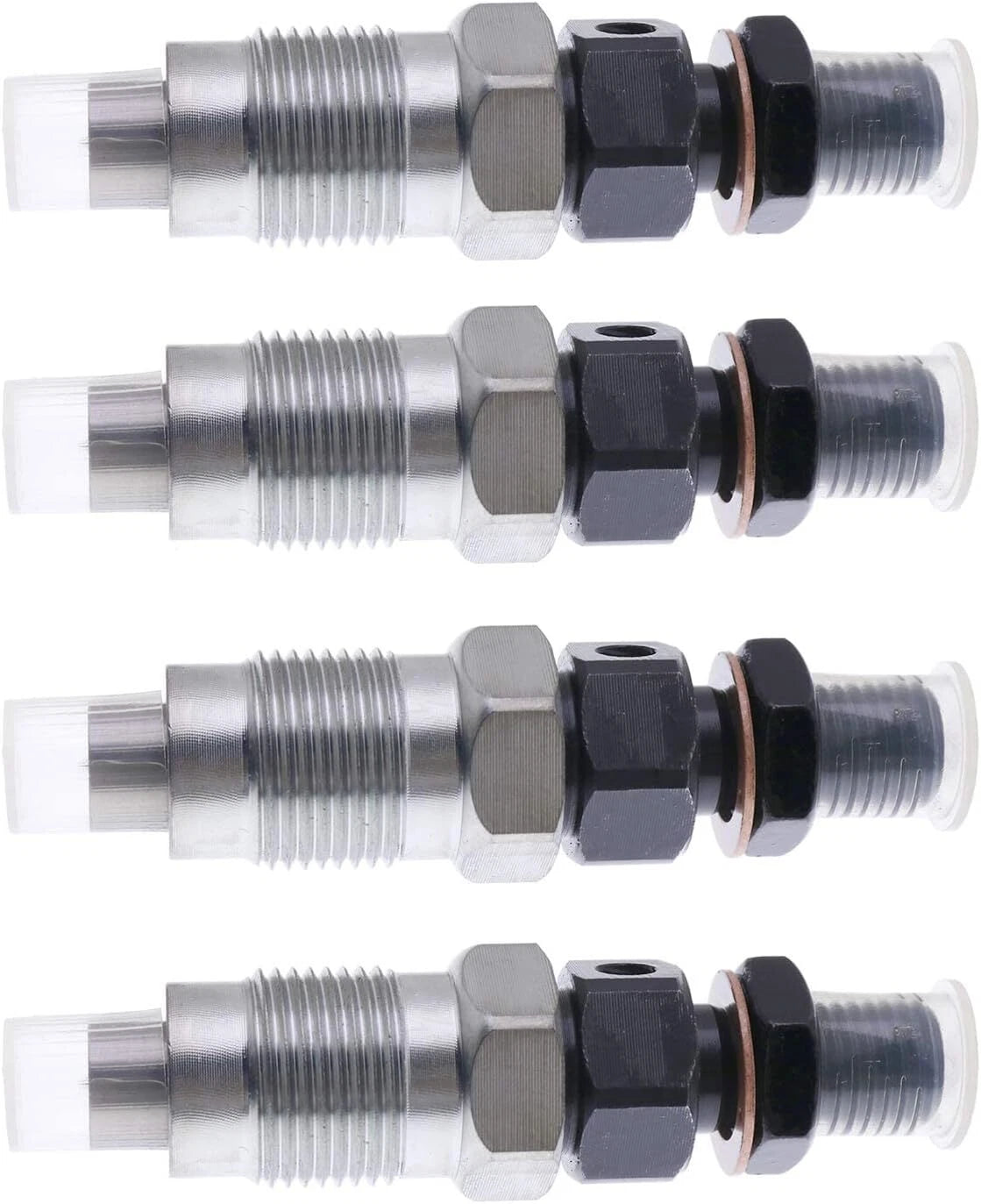 Set of 4 Fuel Injectors 093500-5170 131406340 for Perkins 102.05 103.07 403D-11