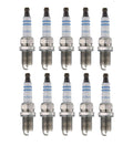 Set of 10 Double Iridium Spark Plugs for Dodge Viper Ram 1500 (1992–2010)