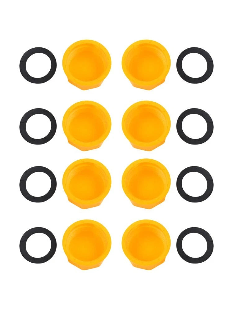 Set of 8 Fuel Tank Lids for High Performance Vehicles