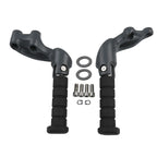 Gray Passenger Footpeg Footrest Mount Bracket for Indian Scout (2015-2023)