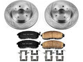 Front Brake Pad and Rotor Kit for Suzuki SX4 (2007–2013) PC481JK