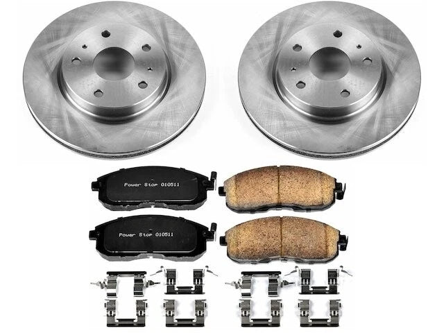 Front Brake Pad and Rotor Kit for Suzuki SX4 (2007–2013) PC481JK