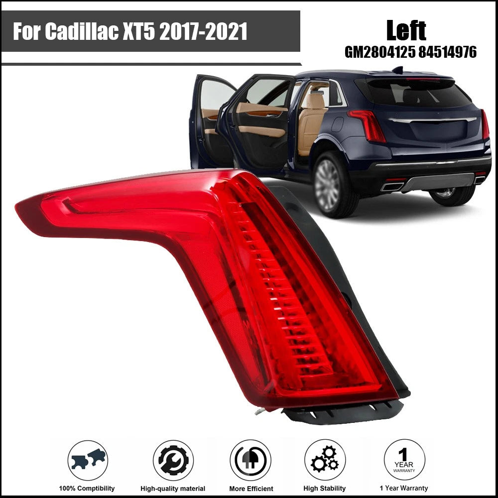 LED Tail Light Brake Lamp for Cadillac XT5 (2017–2021) Left Driver Side