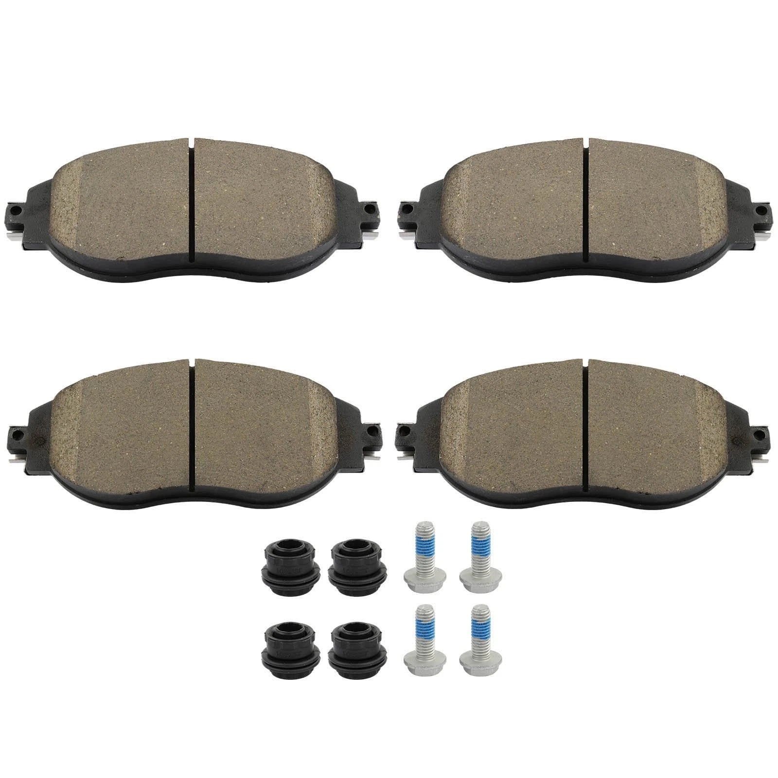 Front Ceramic Brake Pads Kit for Audi A7 Quattro (2015–2020)