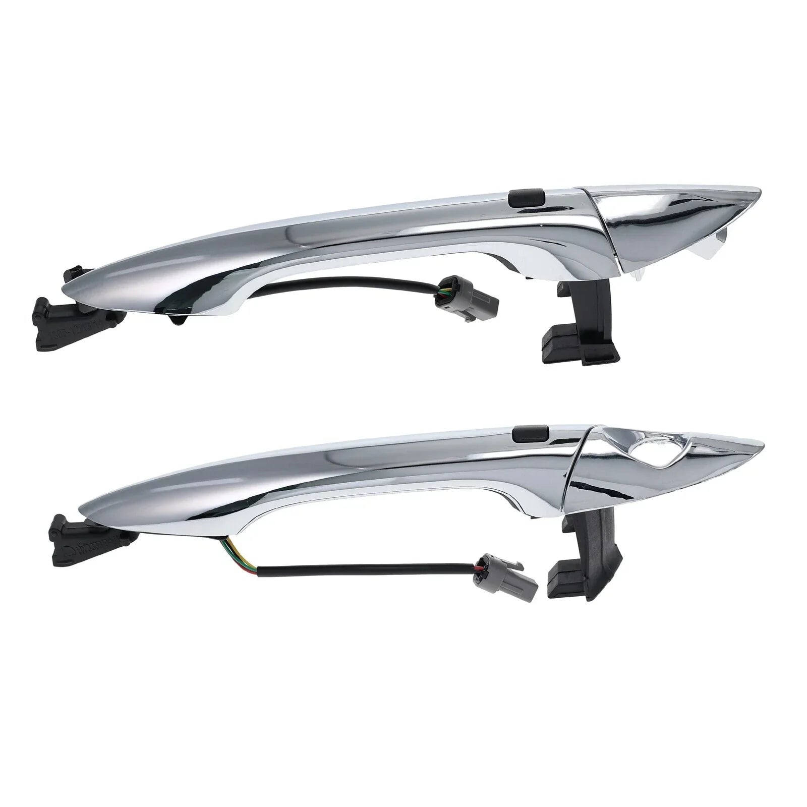 Set 2 LH+RH Door Handle Outer Chrome W/Sensor for Hyundai Elantra (2011–2016)