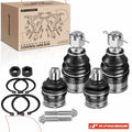 Set of 4 Front Upper & Lower Ball Joints for Ford E-150 E-250 (1997–2014)