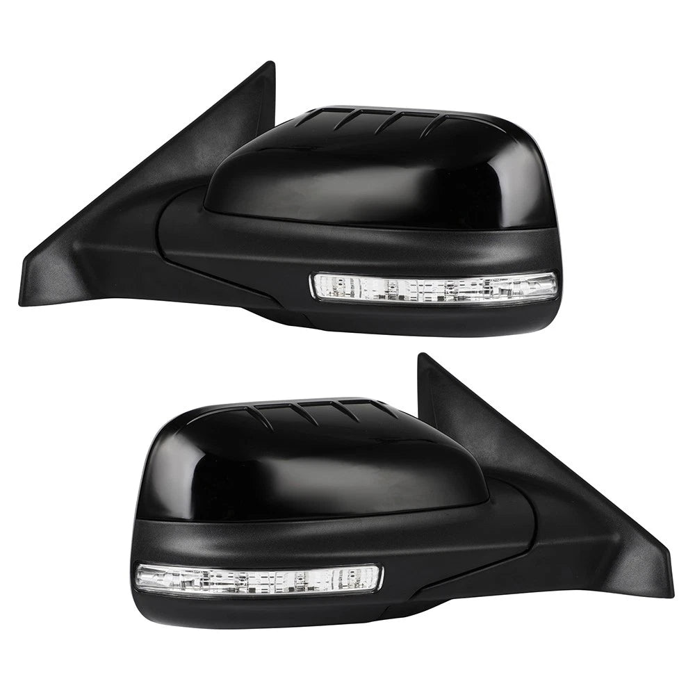 Pair Side Mirrors for Ford Explorer (2011–2015) Heated Power-Folding