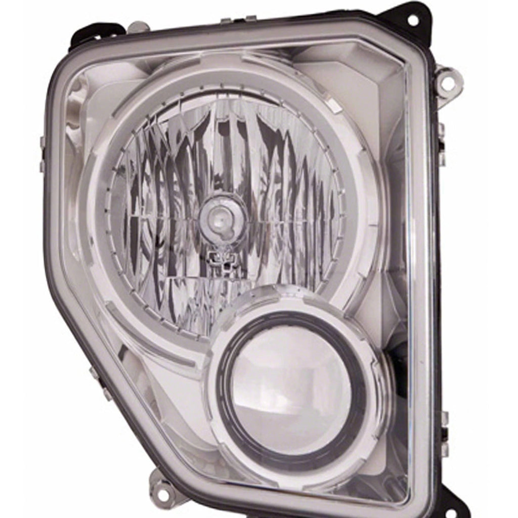 Passenger Head Light Assembly Replacement w/o Fogs for Round Bulb Shield (2000–2006)