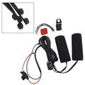 12V 3-Gear Heated Hand Grips Waterproof Handlebar Heater Warmer for Motorcycle