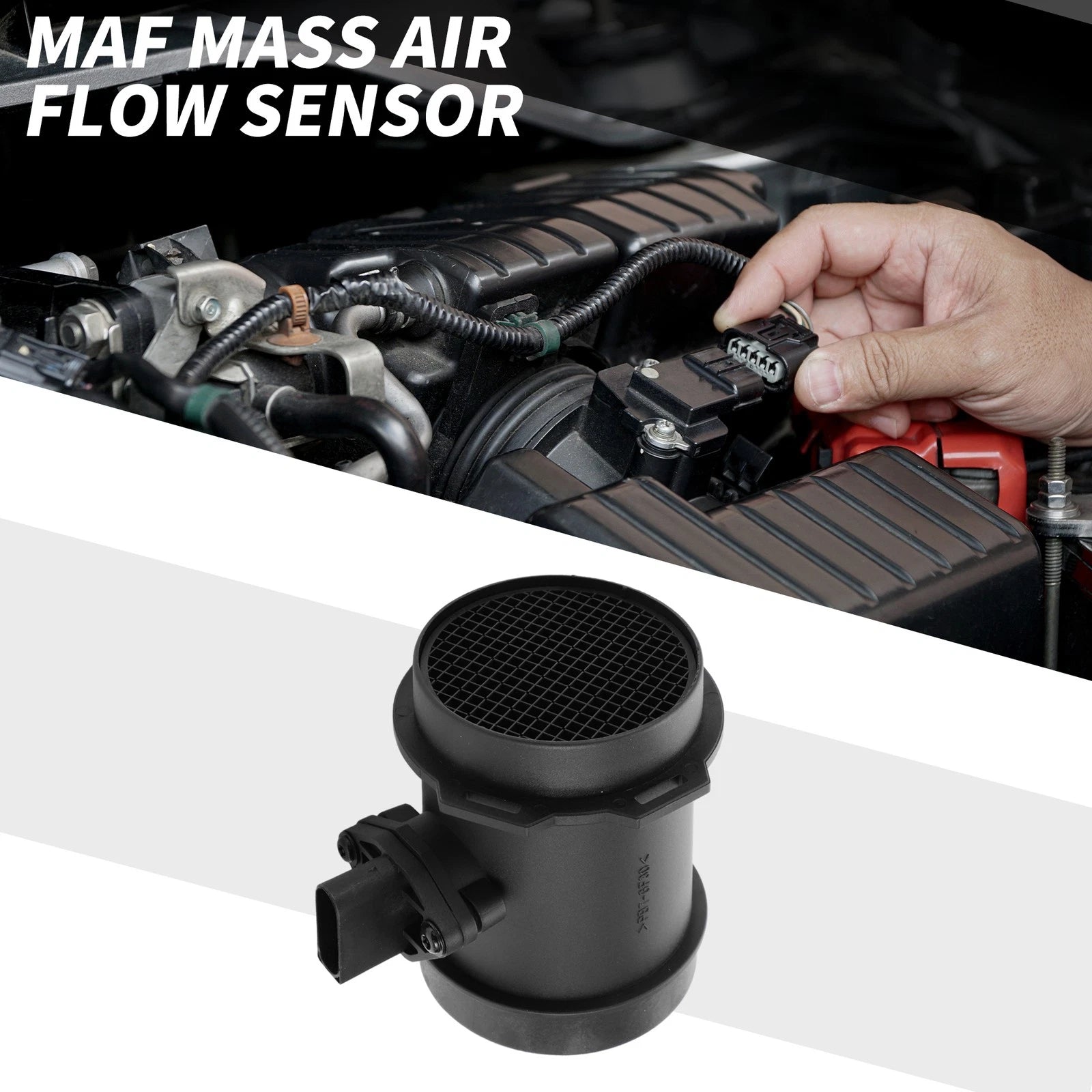 MAF Mass Air Flow Sensor No. 13627501554 for BMW 745i (2002–2005)