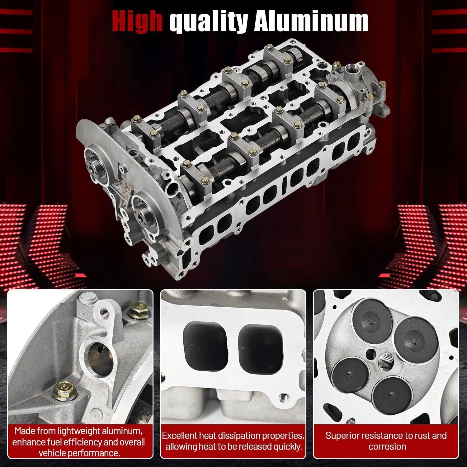 Aluminum Cylinder Head Assembly for Ford Escape (2013–2016) 1.6L Turbo