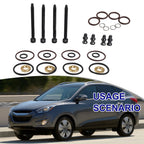 Injector Seal and Bolts Set of 4 for Skoda Seat 1.9 2.0 Engine OEM