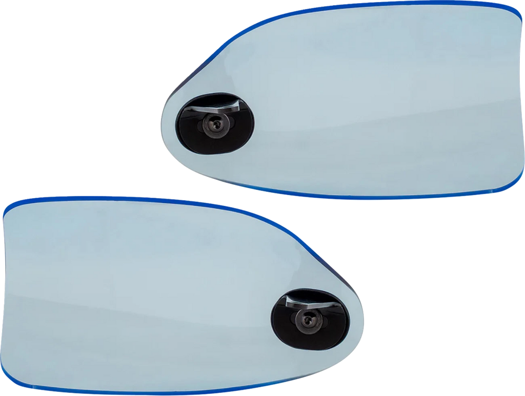 Klock Werks Flare Handguards for Harley-Davidson (2023–2025) - Blue Ice