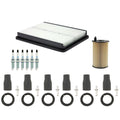 Tune Up Kit with NGK 6 Spark Plugs & Coil Boots for Santa Fe Sorento (2001–2012)