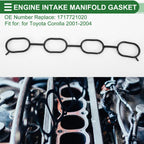 Lower Engine Intake Manifold Gasket for Toyota Corolla (2001–2004) No. 17177-21020