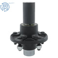 Set of 2 Pre-Greased 3500lbs Trailer Idler Hub Kit #84 5 on 5" Spindle