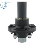 Set of 2 Pre-Greased 3500lbs Trailer Idler Hub Kit #84 5 on 5" Spindle