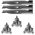 Lawn Mower Deck Spindle & Blade Kit for Sears Craftsman GT5000 (48")