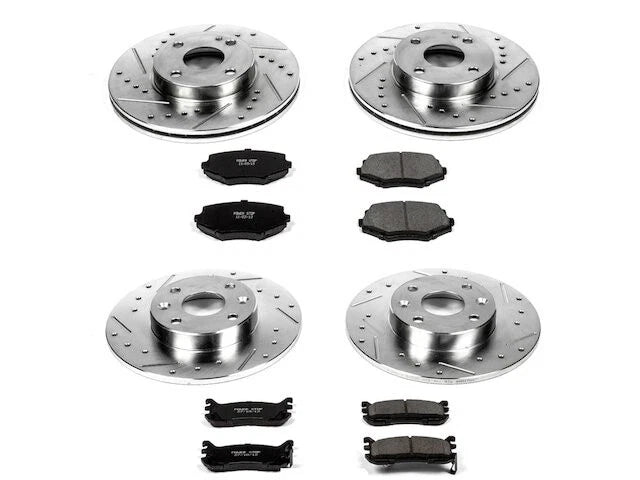 Brake Pad and Rotor Kit for Mazda Miata (KZ666DD)