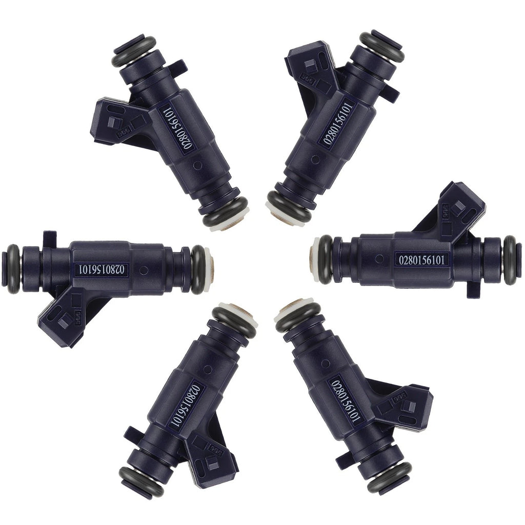 Set of 6 Fuel Injectors for Porsche Cayenne 4.5L (2003–2006) FJ870