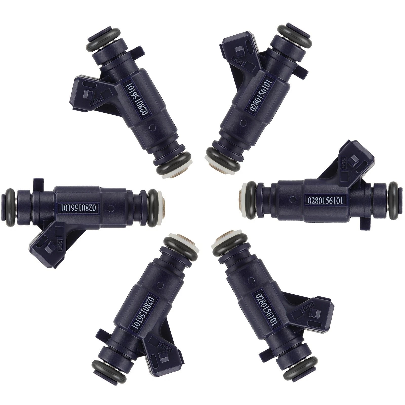Set of 6 Fuel Injectors for Porsche Cayenne 4.5L (2003–2006) FJ870