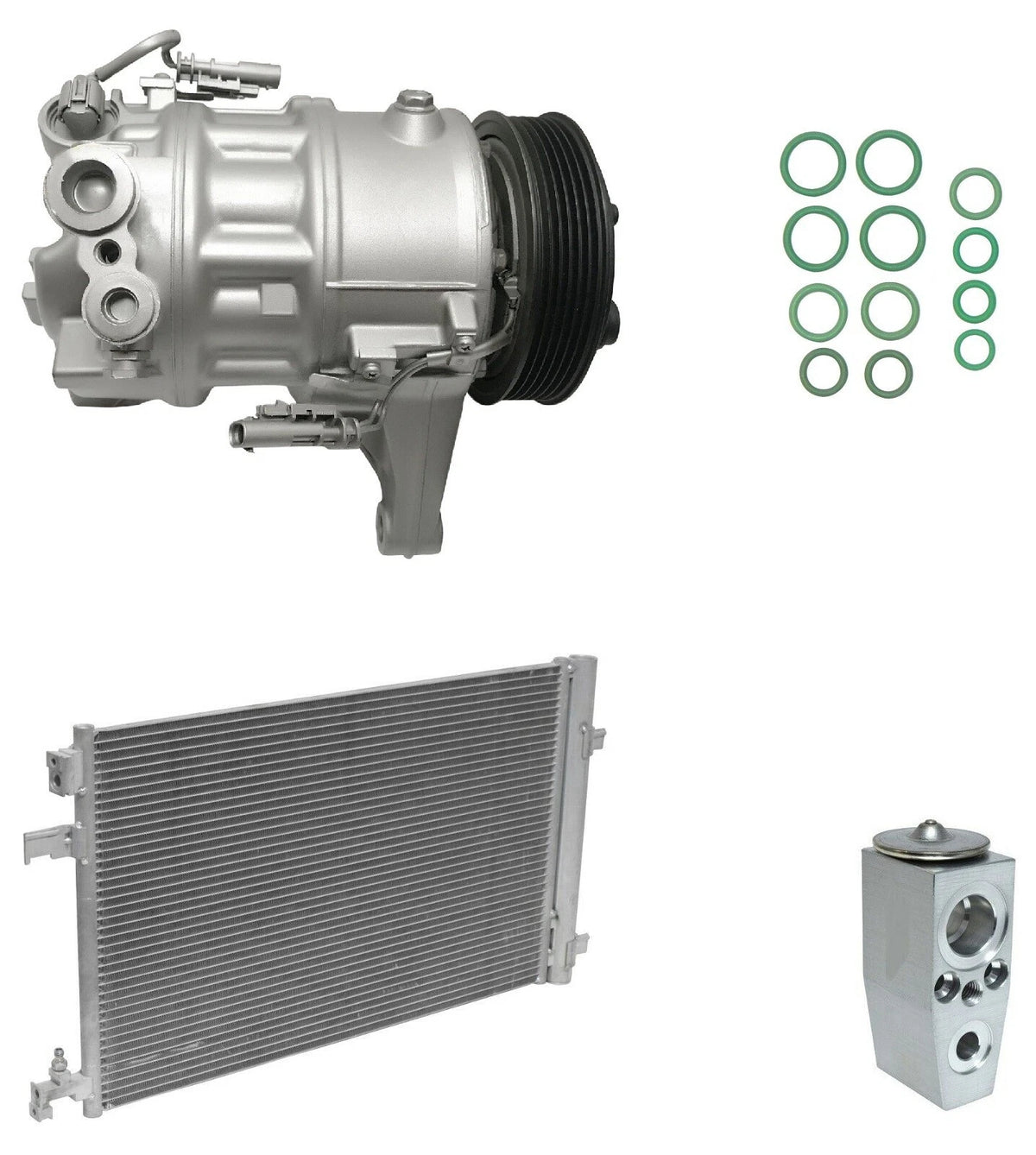 AC Compressor Kit With Condenser for Buick LaCrosse 3.6L (2012–2016)
