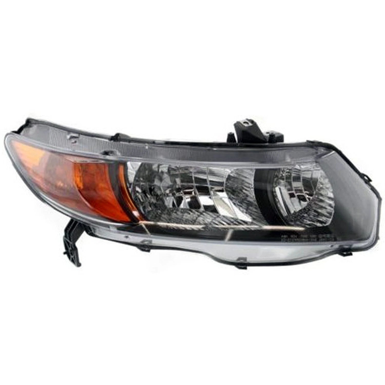 Replacement Amber Passenger Side Head Light Lens/Housing (See Compatible Chart)