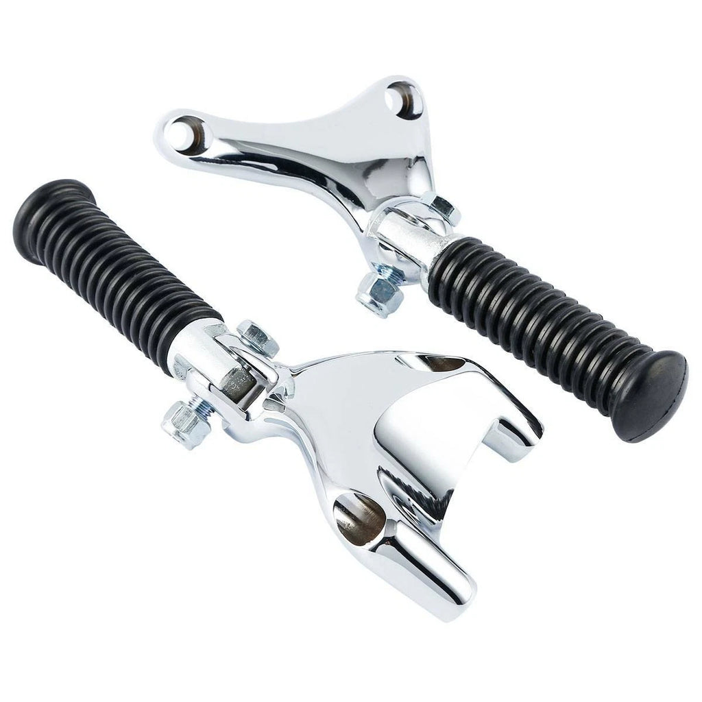 Chrome Rear Footpeg Mount for Harley Sportster 883 1200 (2004–2013)