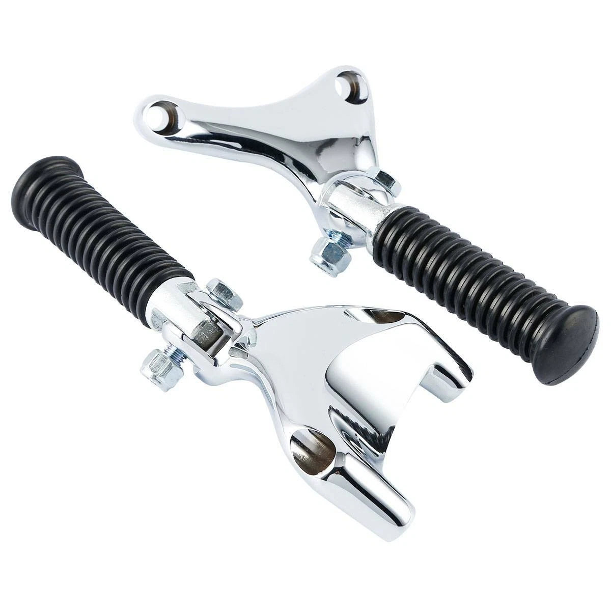Chrome Rear Footpeg Mount for Harley Sportster 883 1200 (2004–2013)