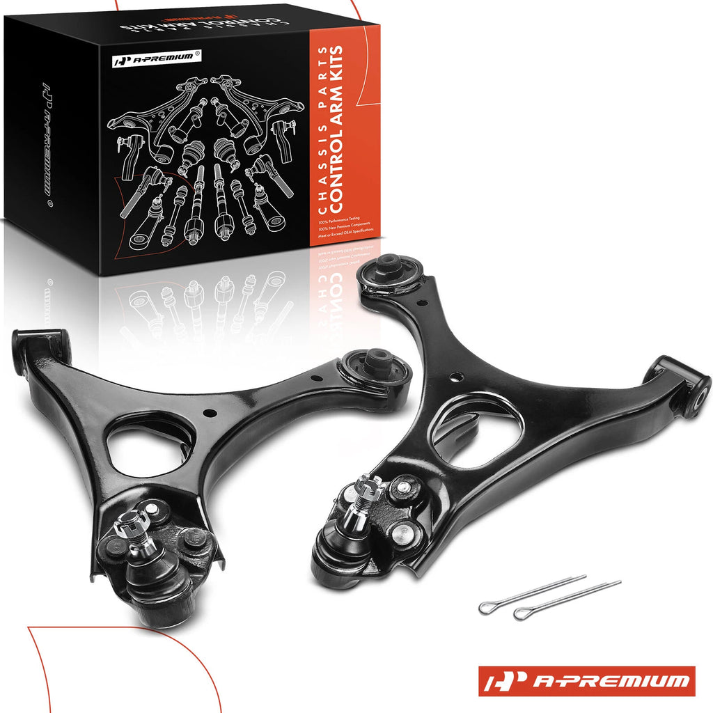 2X Front Lower Control Arm with Ball Joint for Honda Civic (2006–2011)