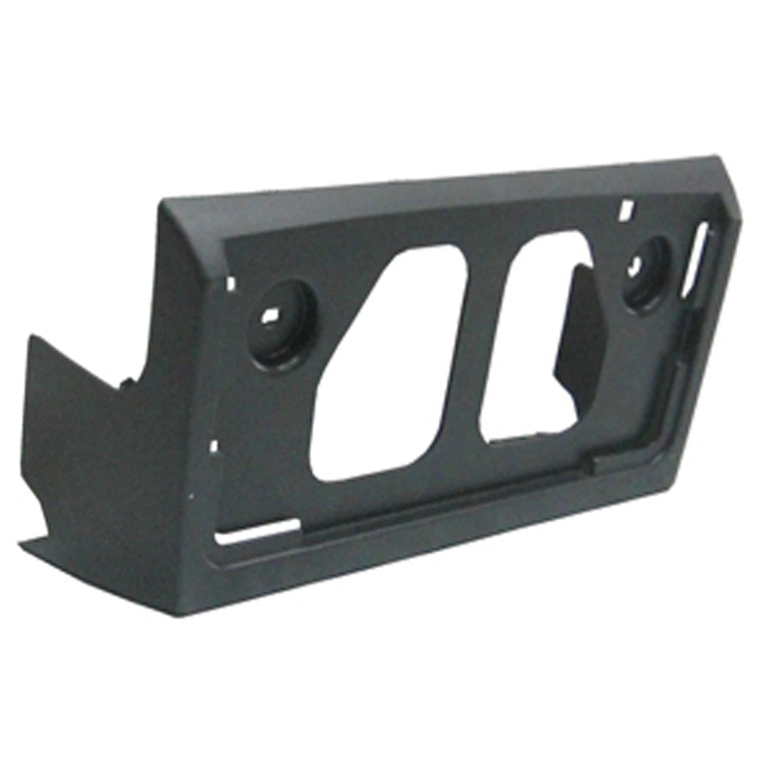 Replacement Plastic Front License Plate Bracket for Jeep Wrangler (2007–2018)