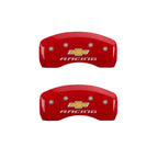 Red Caliper Covers Set of 4 Engraved for Chevy Volt (2016–2018)