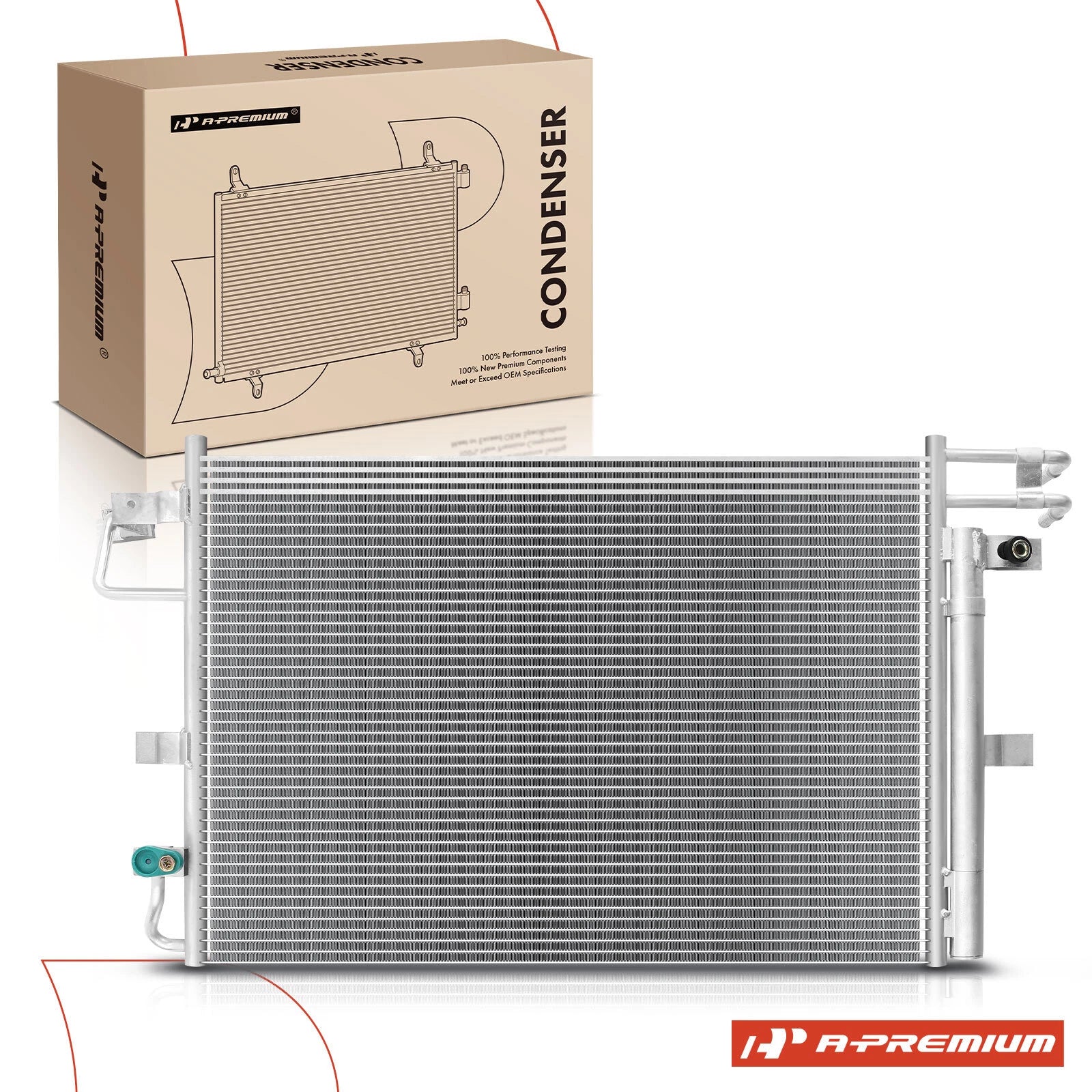 A/C Condenser with Receiver Drier for Ford F-150 (2011–2019)