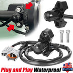 E-Bike Headlight Light Switch for Sur Ron Bee X, Segway X260 (Plug & Play)