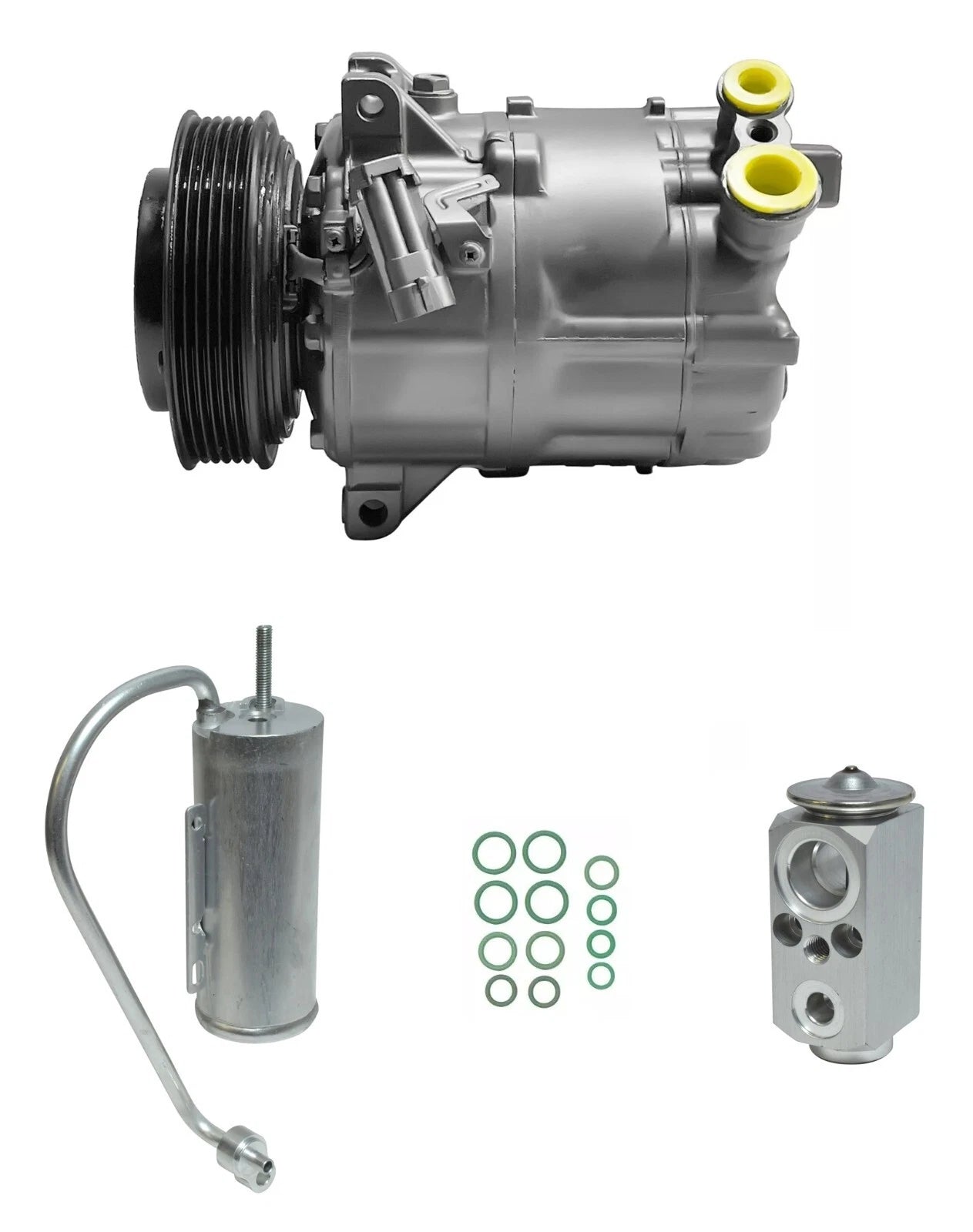A/C Compressor Kit Replacement for Saab 9-3 Aero 2.8L Turbo (2008–2011)